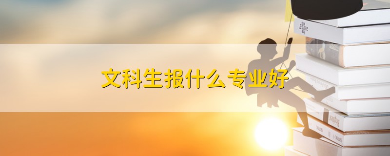 文科生報(bào)什么專業(yè)好