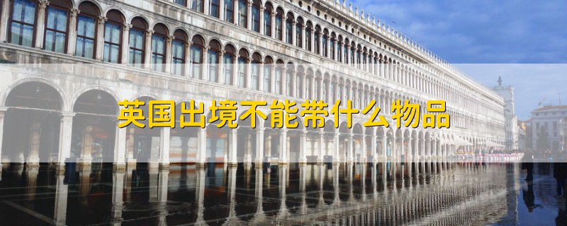 英國(guó)出境不能帶什么物品