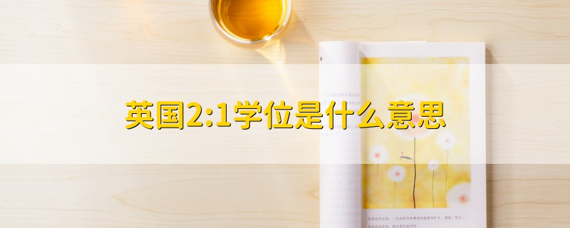 英國2:1學(xué)位是什么意思