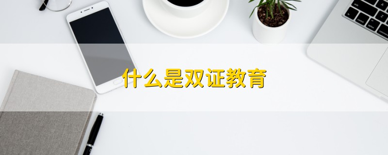 什么是雙證教育