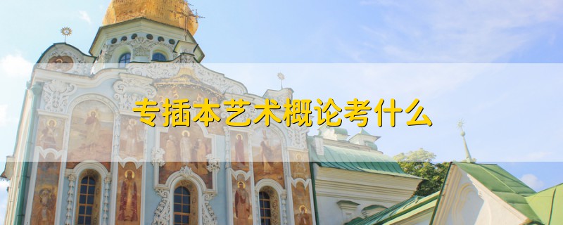 專插本藝術(shù)概論考什么