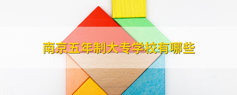 南京五年制大專學(xué)校有哪些