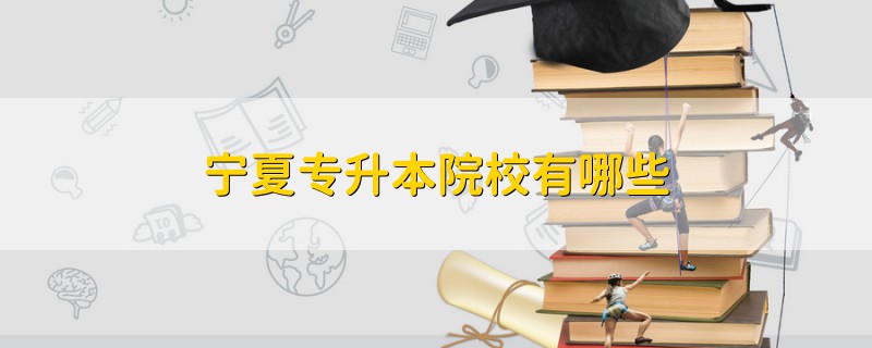 寧夏專升本院校有哪些