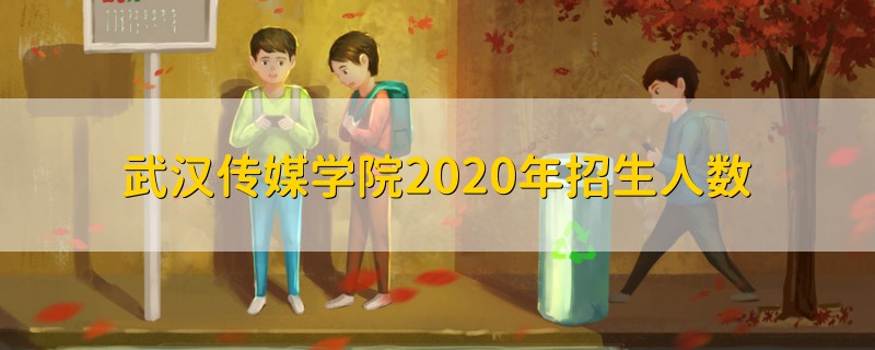 武漢傳媒學院2020年招生人數(shù)