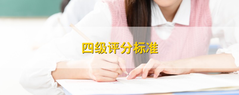 四級評分標(biāo)準(zhǔn)