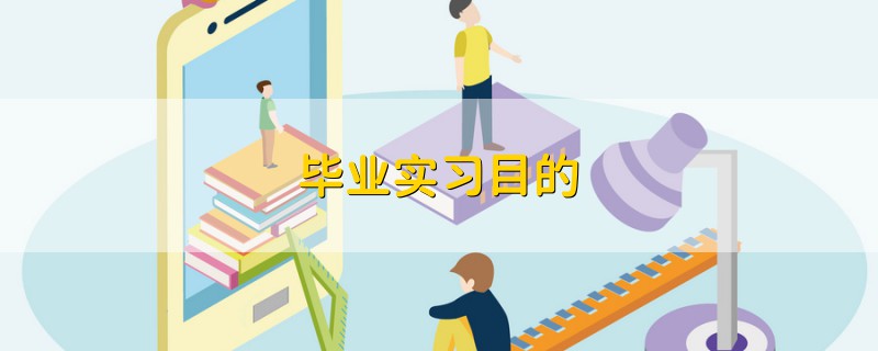 畢業(yè)實習(xí)目的
