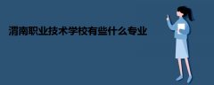 渭南職業(yè)技術(shù)學校有些什么專業(yè)