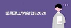 武昌理工學院代碼2020