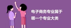 電子商務(wù)專業(yè)屬于哪一個(gè)專業(yè)大類