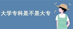 大學(xué)專科是不是大專