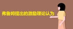 弗魯姆提出的激勵(lì)理論認(rèn)為