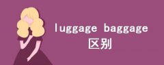 luggage baggage 區(qū)別