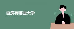 自貢有哪些大學(xué)