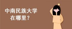 中南民族大學(xué)在哪里個城市