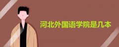 河北外國語學(xué)院是幾本