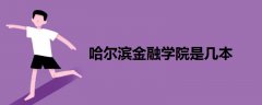 哈爾濱金融學(xué)院是幾本