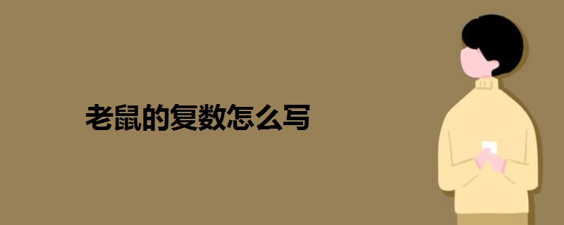 老鼠的復(fù)數(shù)怎么寫(xiě)