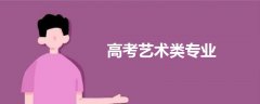 高考藝術(shù)類專業(yè)