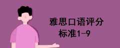 雅思口語評分標準1-9