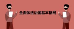 全面依法治國(guó)基本格局