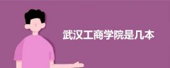 武漢工商學(xué)院是幾本