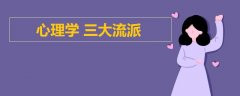 心理學(xué)三大流派