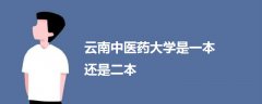 云南中醫(yī)藥大學是一本還是二本