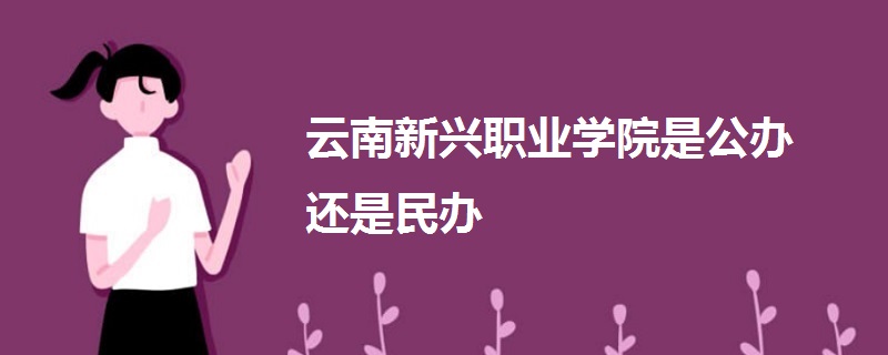 云南新興職業(yè)學院是公辦還是民辦