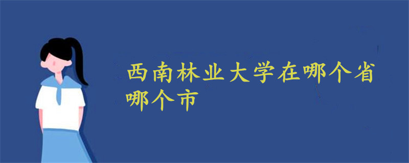 西南林業(yè)大學(xué)在哪個省哪個市