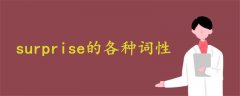 surprise的各種詞性