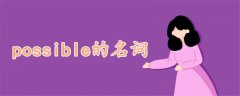 possible的名詞