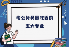 考公務(wù)員最吃香的五大專業(yè)，考公務(wù)員最容易上岸的專業(yè)推薦