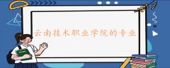 云南技術(shù)職業(yè)學(xué)院的專業(yè)